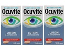 Bausch + Lomb Ocuvite Vitamin & Mineral Supplement Tabletten mit Lutein, 120 Count Flasche (Paket von 3)