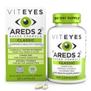 Viteyes AREDS 2 Augenvitamine, Classic Macular Support, Allergenfreie Kapseln, mit natürlichem Vitamin E, Vitamin C, Zink, Kupfer, Lutein & Zeaxanthin, Eye Doctor Trusted, hergestellt in den USA, 180 Ct