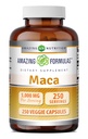 Amazing Formulas Maca 500 Mg Extract (10:1) | Equivalent to 5000 Mg | Veggie Capsules | Non-GMO | Gluten-Free | Made in USA (1 Pack | 250 Count)
