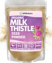 XPRS Nutra Organic Milk Thistle Seed Powder - Premium Milk Thistle Powder Rich in Silymarin und Antioxidants - Milk Thistle Seeds Support Liver Health - Vegan Friendly Milk Thistle Organic (8 Unze)