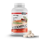 Landau Chewable Vitamin C Candy 300 Mg. Große Verkostung Berry Flavor (250Count)