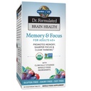 Giardino della vita Dr. Formulated Organic Brain Health Memory & Focus per adulti 40+ 60 compresse