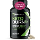 Keto BHB Exogene Ketone Supplement - BHB Science Keto Diät Pillen mit patentierten goBHB und Koffein für natürliche Energie Fokus Körper Sculpting & Ketosis Unterstützung - Vegetarisch & Non-GMO (1 Monat Versorgung)