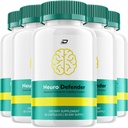 Neuro Defender Supplement Capsules – NeuroDefender Natural Blend Formula Focus Memory Support and Reviews (5 Pack – 300 Capsules)