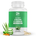 15 Day Colon Cleanse for Women – Natural Detox Pills with Herbs, Fiber & Probiotics – Bloating & Constipation Relief, Weight Loss & Gut Health Reset – 30 Capsules