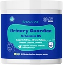 Urinary Guardian für Hunde und Katzen - Unterstützt Nieren, Nebennieren Fatigue, Blase, Urether, Urethra, Vegan Bacon Flavor (117g) (Vitamin B5)