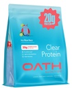 Oath Nutrition Poudre de protéines de lactosérum, ICA Blue Razz, 20g Protéines complètes par portion, Pas de sucre ajouté, herbe-feed, 21 portions