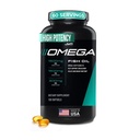 JYM Supplement Science Omega JYM Fischöl 2800mg, High Potency Omega 3, EPA, DHA, DPA für Gehirn, Herz und Joint Support 120 Soft Gels
