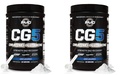 PMD Sport CG5 Premium Creatine & L Glutamine Pulver, Energierückgewinnung, Lean Muscle bauen, Workout-Leistung erhöhen, maximale Stärke Pre Workout & Post Workout, Unflavored, 60 Portionen (Pack von 2)