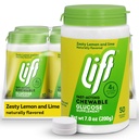 Lift Glucose Fast-Acting Glucose Chewable Energy Tablets, Lemon & Lime, 50 ct Jar (Pack of 6)