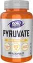 NOW Foods Sports Nutrition, Pyruvat (Pyruvic Acid) 600 mg, Energieproduktion*, 100 Veg Kapseln