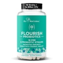 Flourish Probiotics + Präbiotika für Frauen – Gut und Verdauung, Urinary Tract, Reduce Bloating, Vaginal Health – 18 klinisch bewährte Strains, 14 Billion CFU – 30 Regalstabile Mini Vegan Capsule