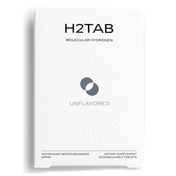 H2Tab Molecular Hydrogen Water Drinking Tablets, 12 PPM | Supports Muscle Recovery, Metabolism, Cellular, Brain & Gut Health | H2 Antioxidant for Hydrogen-Rich Water | 30 Count, Magnesium-Based