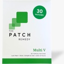 The Patch Remedy Multi V Patches - Vitamin Plus Blend with D3, K2, Magnesium Chloride, Zinc, Liposomal C, Potassium, Iodide, Biotin Plus More
