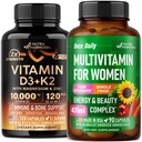 NUTRAHARMONY Vitamin D3 K2 & Multivitamins for Women Capsules