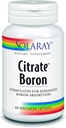 Supplément de bore de biocitrate Solaray, 3mg, 60 Nombre