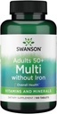 Swanson Geromulti ohne Eisen (Multivitamin für Senioren) 100 Tabs