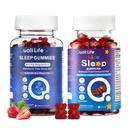 Family Sleep Gummies Bundle – Melatonin-Free Kids & Adults Sleep Support | Magnesium, L-Theanine, Herbal Blend, 5-HTP | Non-Habit Forming, Sugar-Free, Vegan Bedtime Gummies Set