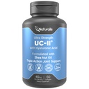 Naturalis UC-II 40 mg with Hyaluronic Acid and Shea Nut Oil | Enhanced Undenatured Type II Collagen for Better Joint Health, Mobility & Flexibility | Gluten-Free & Non-GMO | 60 Softgels