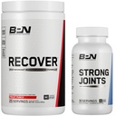 BARE PERFORMANCE NUTRITION BPN Strong Joints – Joint Support Capsules 30 Day Supply + Recover Post-Workout Muscle Recovery Drink Mix – Fruit Punch 25 Servings | Mobility + Recovery Bundle