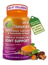 Joint Support Supplement with UC-II® & TamaFlex® – Undenatured Type II Collagen, Turmeric & Tamarind for Joint Health, Flexibility & Mobility – Natural Cartilage Support – Glucosamine-Free Capsules