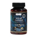 Organische Himalaya Shilajit Harz-Extrakt mit Ashwagandha & Kurkuma-400mg Max Potenz, Labor getestet reine Shilajit für Männer und Frauen, 85+ Spurenmineralien, Immununterstützung, Energie, 2 Monate Supply-120 Kapsel