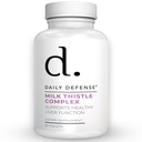 Pure Milk Thistle Kräuter-Ergänzungen - 450mg Milch-Diesel-Extrakt für Leber Detox & Liver Support-Ergänzung - Vegan Diät-Ergänzungen für Frauen & Männer, 60 Tabletten