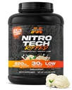 Muscletech Whey Protein Powder (Vanilla Cream, 4LB) - Nitro-Tech Ripped Whey Protein Isolate & Peptides Smoothie Mix für Lean Muscle & Fast Recovery - 30g Whey Protein für Frauen & Männer