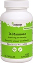 Vitacost D-Mannose with Vitamin C Featuring CranForte®, 60 Capsules