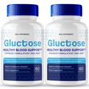 Gluctose Pills Advanced Blood Support Formula Supplement, Gluc Tose Blood Capsules - Maximum Strength, Gluctose Aid All Natural Formula Pills, Gluctose Capsules Blood Support Reviews (2 Pack)