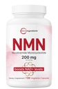Micro Ingredients NMN 200mg Per Serving | 120 Veggie Capsules – 60 Servings | Easily Absorbed Nicotinamide Mononucleotide Form | NAD+ Precursor & NR Supplement Alternative | Non-GMO, Vegan