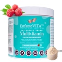 Alle in One Kinder Vitamine, 90 Tage Versorgung, Pulver Multivitamin mit Probiotika, Immununterstützung, Gut Health, Vegan D3, Zuckerfrei, Non GMO, Natürliche Geschmack, Arzt Formuliert, Tägliche Ernährung