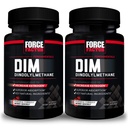 Force Factor DIM, 2-Pack, Pills to Decrease Estrogen in Men, Diindolylmethane Supplement with Key Natural Ingredients and Superior Absorption, Diindolylmethane 300mg, Works Fast, 60 Capsules