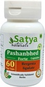 Pashanbhed Forte capsule 500 mg. 60 Veg. Capsule | Pashanbhed (Bergenia Ligulate) Estratto di capsule per uomini e donne | Ayurvedic Herbal Supplement/Remedies | 10:1 Forte (1 Bottiglia di 60 capsule)