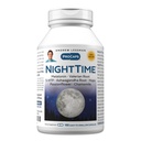 ANDREW LESSMAN Night Time 180 Capsules - 3mg Melatonin, Valerian, Ashwagandha, Passionflower, Hops, Chamomile. No Morning Grogginess. Natural Support, Gentle Restful Sleep. Easy to Swallow Capsules