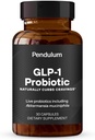 Pendulum GLP-1 Probiotic – Supports Appetite Control and Craving Management, Naturally | Improves Regularity & Gut Health with Akkermansia & Other Strains (30 Capsules)