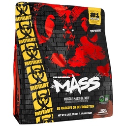 Mutant Maß | Weight Maß Gainer Protein Powder - hohes Calorie Proteinpulver für Massengewinn - Triple Chocolate - 5 Pfund