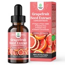 GSE Grapefruit Seed Extract Liquid - One Drop Daily - Super Concentrated Grape Seed Extract Liquid Drops Rich in Bioflavonoids & Polyphenole für Gut Health & Immune Support - 2OZ - 60 Portionen