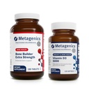 Metagenics Bundle - Knochenbauer Extra Strength & D3 5000-180 Tabletten von Knochenbauer* - 20 Softgels von D3 5000 für Immununterstützung & Herzgesundheit*