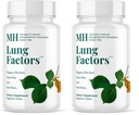 MICHAEL'S Health Naturopathic Programs Lung Factors - 120 Vegetarian Tablets - Nutrients for Lung Function - with Vitamin D, Calcium, and Magnesium - Kosher - 40 Servings (Pack of 2)