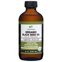 Bio Black Seed Oil - USDA Certified Cold Pressed Glass Bottle Über 1.5% Thymoquinone 3X Stärke Türkisch Schwarz Cumin Nigella Sativa nicht GMO 100% reines Schwarzes Öl (8oz Glasflasche)