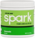 AdvoCare Spark - Energy Drink Mix - Vitamin & Amino Säure Supplement - Unterstützt Energie & Fokus - Tragbare Immununterstützung - Sugar-Free - Limeade (10