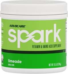 AdvoCare Spark - Energy Drink Mix - Integratore Vitamina e Aminoacido - Supporta Energia e Focus - Supporto Immune portatile - Senza zucchero - Limeade (10