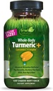 Irwin Naturals Ganzkörper Kurkuma + Curcumin C3 Complex - 120 Liquid Soft-Gels - mit Boswellia, Maritime Pine Bark, MSM & Rose Hip