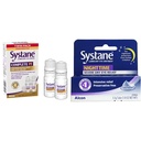 Systane COMPLETE PF Multi-Dose Des gouttes d'œil sec sans réserve 20ml (paquet de 2 – 10mL bouteilles) (Emballage peut varier) et Systane Nighttime Lubrifiant Onguent pour les yeux 3,5g