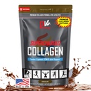 PhysiVantage Supercharged Collagen Peptides Powder - hydrolysiertes Collagen für Gelenk, Tendon, Ligament, & Skin Health Support - Schokolade, Keto, Paleo, 16oz | Verbessert mit Vitamin C, BCAAs, Grass-Fed