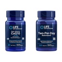 Life Extension Super Ubiquinol CoQ10 Herz- und Zellenergie-Unterstützung mit zwei-Per-Day High Potency Multi-Vitamin & Mineral Supplement, 60 Softgels & 120 Tabletten