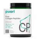 Puori Pure Collagen Peptides Powder, Unflavored - 10g Grass-Fed Hydrolyzed Bovine Collagen unterstützt Hautgesundheit, Haar- und Nailstärke, Gelenkschmerzen & Mobilitätsunterstützung - 30 Portionen