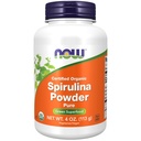 NOW Foods Supplements, Certified Organic, Spirulina Pulver, Reich an Beta-Carotin (Vitamin A) und B-12 mit natürlich vorkommendem GLA & Chlorophyll, 4-Unze