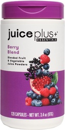 JuicePlus+ Berry Blend: mit Concord Grape, Blueberry, Cranberry und mehr - Ganzes Essen basiert, Vegan, Pflanzenbasierte Vitamine - Glutenfrei, Non-GMO, Kosher - 1 Flasche (60 Portionen)